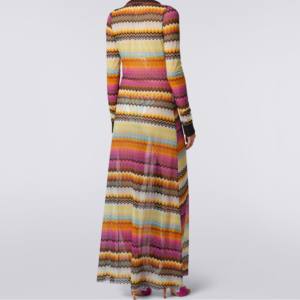 MISSONI zigzag cover up cardigan SIZE 2! Never worn! - Picture 4 of 6